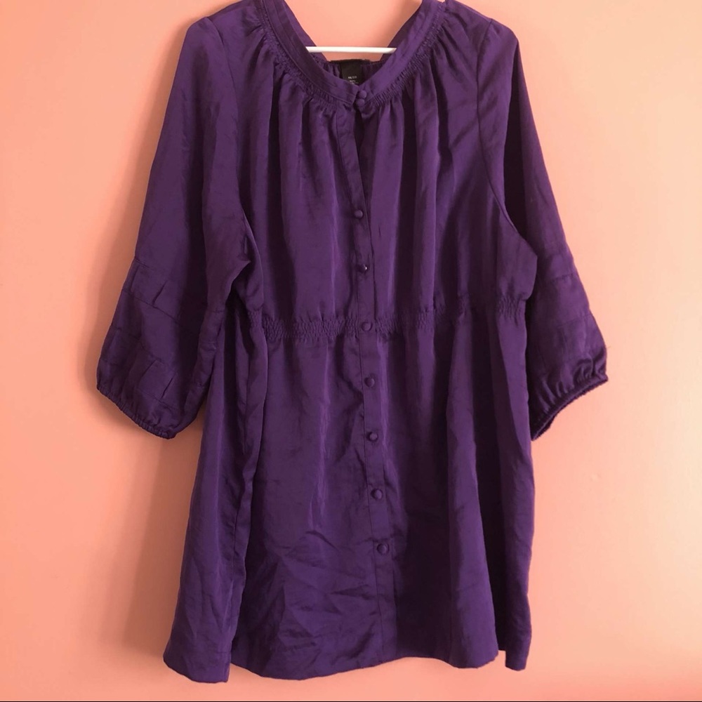 purple dress